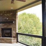 Porch with Fireplace