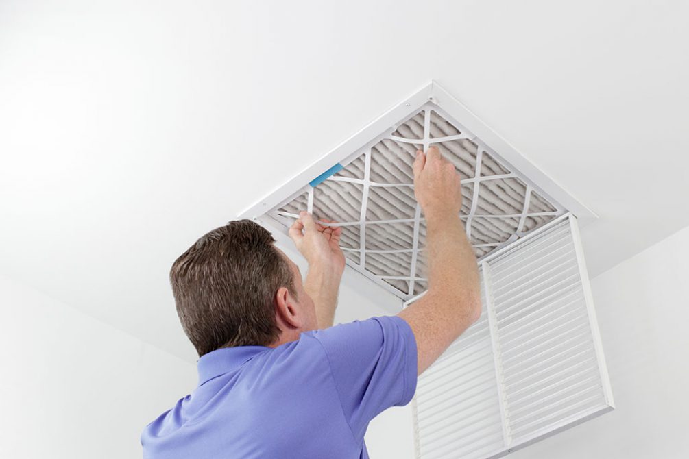 Change your HVAC filters regularly.